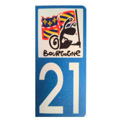 Plaque immatriculation voiture – 21